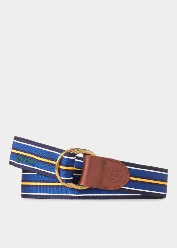 Cintos Polo Ralph Lauren Grosgrain O-Ring Homem 81502-SOMI